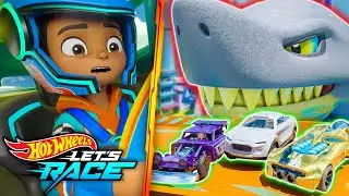 &iexcl;Tibur&oacute;n Gigante Ataca el Ultra Car Wash! 🧼🦈 | Hot Wheels: &iexcl;M&aacute;xima velocidad!