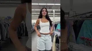thrift with me&hellip;the levis denim shorts, maxi dress, and capris 😭 #thrifting