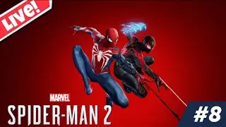 🔴MARVEL சிலந்தி மனிதன் |FULL GAME | EPI - 08 |CHINRASUAURA #spiderman #live