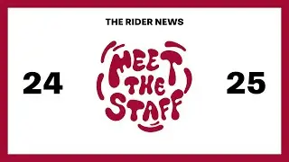 The Rider News - Meet The 2024 - 2025 Staff
