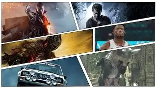 Top10 Best PS4 Games 2016 (No commentary)