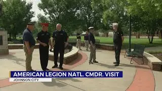 American Legion's National Commander visits Johnson City's Post 24
