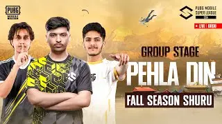 [UR] 2025 PMSL CSA Fall &ndash; Group Stage Din 1 | Fall Season ka Aaghaz