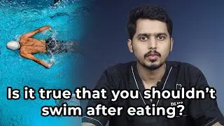 Dive In or Wait? The Truth Behind Swimming After Eating! 🏊&zwj;♂️🍽️ Myths vs. Reality Revealed!