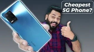 We Tested The Cheapest 5G Smartphone In India Feat. realme 8 5G Review ⚡ Dimensity 700, 90Hz & More