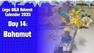 День 14: Лего Бахамут | Рождественский календарь Lego D&D 2025