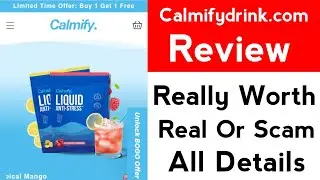 Calmify Liquid Anti-Stress Drink Review: Legit Or Scam?