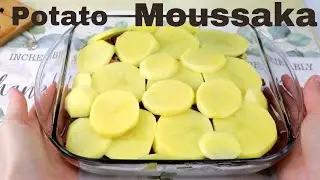 MOUSSAKA WITH POTATOES AND BEEF BEST RECIPE / MUSAKA OD KOMPIRI I MESO!!