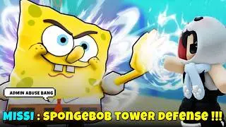 [ admin abuse ] SPONGEBOB TOWER DEFENSE ❗❓ DEDE TWINS | LIVE