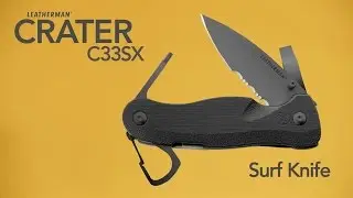 Leatherman Crater C33SX Surf Knife