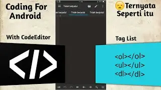 coding di android | List pada html
