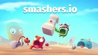 Smashers.io Foes in Worms Land (New io game by Clown Games)