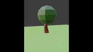 Создания простого дерева в blender 2 8