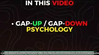 Gap Up Gap Down statragy (Hindi) smart money cncept