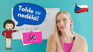 🥣 Reflexive Passive Voice Step by Step (Use of 'se' in Czech)