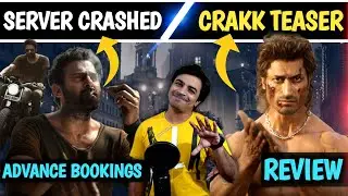 Salaar Ki Advance Booking Ne Server Crash Kiya , Crakk Teaser Review / Jasstag