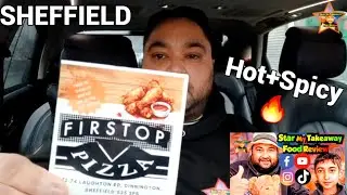 Trying FIRSTOP HOT & SPICY PIZZA in DINNINGTON (SHEFFIELD)🍕 