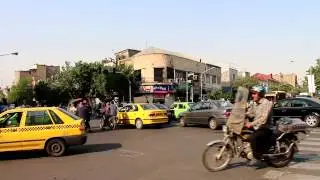 Traffic in Tehran