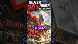 Bitcoin and Silver: Why Crypto Isn't Alone in Market Volatility #Silver #Bitcoin #Crypto #shorts