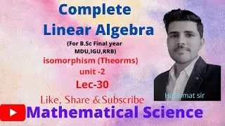 Two finite dim. vector spaces over the same field are isomorphic iff they have the same dimension