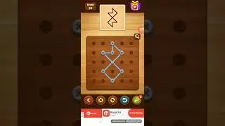 Line Puzzle:String Art.Oak Level 54-58. Walkthrough.