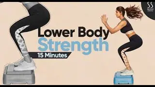 15-Min Glute & Quad Burn Strength Session | Lower Strength Body Endurance Workout #fitnesswithshilpa