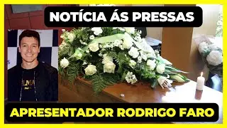 AP&Oacute;S MORTE NA RECORD TV NOT&Iacute;CIA APRESENTADOR RODRIGO FARO