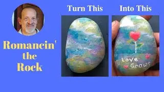 EASY ROCK PAINTING TUTORIAL FOR BEGINNERS - Hearts (Part 1)