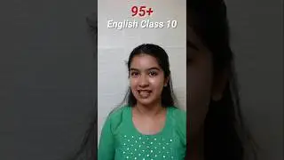 How To Score 100 In English Class 10 CBSE Board Exam 2025-26 | English Study Tips