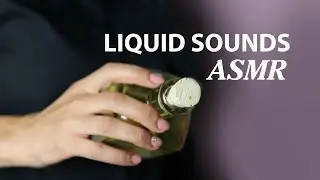 ASMR Liquids | Water Sounds | Drops on Umbrella | No Talking