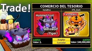 🐺 ESTO DAN por la NUEVA FRUTA WOLF de BLOX FRUITS