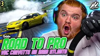 Becoming a PRO DRIFTER in assetto Corsa! Part 3! VDC Corvette