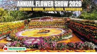 ANNUAL FLOWER SHOW 2026| FLOWER EXHIBITION BHUBANESWAR @TribalResearcherHo 