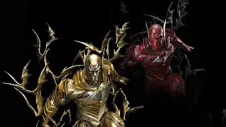 XM Studios DC Red Death Ver A and Barry Allen Ver B (XM Exclusive) 1:4 DC Premium Statue Collectible