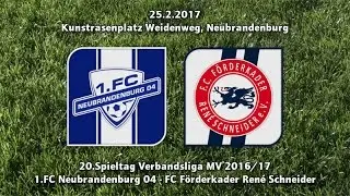 1.FCN 04 - F&ouml;rderkader Rene Schneider 0:0 (25.2.2017)