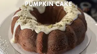 PUMPKIN SPICE CAKE EASY RECIPE | The Best Pumpkin Cake  | Ti's Kitchen's