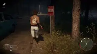 Friday the 13th Game Counselor Fox Gameplay Camp Crystal Lake Map Survive the Night