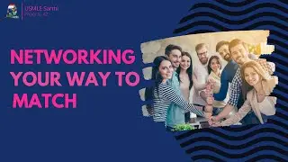 Networking with residency program director: How & when