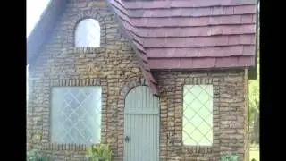 1:12 scale dollhouse cottages