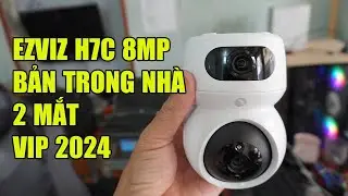 EZVIZ H7C 8MP (4X4MP) CAMERA 2 MẮT BẢN TRONG NHÀ