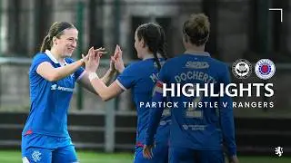 HIGHLIGHTS | Partick Thistle v Rangers Women | Scottish Cup | 15 Feb 2026