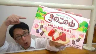 苺きのこの山はア◯ロを思い出す件 / Strawberry flavor limited release of kinoko_no_yama.