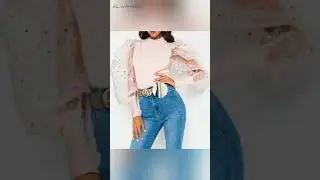Puffed Sleeve top for women's /girls #2021 || watch full video on my channel