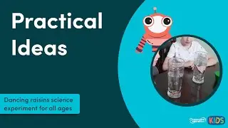 Dancing raisins science experiment for all ages