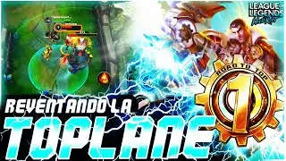 El Terror De La TOP!! Jayce Road To TOP 1 en Wild Rift