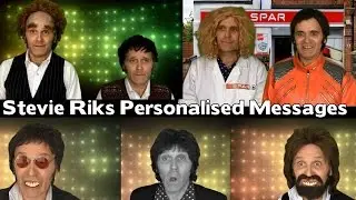 Stevie Riks Personalised Messages