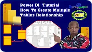 Power BI Tutorial How To Create Multiple Tables Relationship
