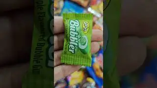 Bubbler tasty triggers bubble gum ASMR sounds! Relaxing candy Unwrapping Sounds ASMR #shorts