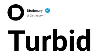 Turbid Meaning In English