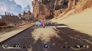 Playing Apex Training for my wager match